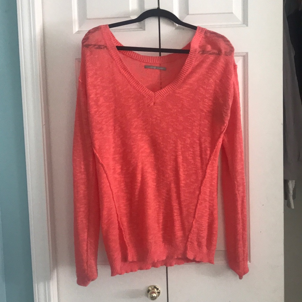 Coral colored Nordstrom’s sweater